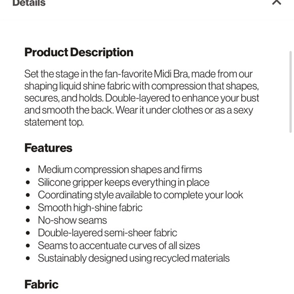 NWT Lot of 2 Yitty Headliner Shaping Midi Bralettes - Picture 6 of 6